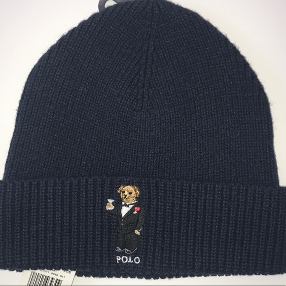 Polo Bear Winter Hat 45 By Ralph Lauren 